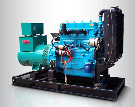 奉节上柴30kw大型柴油发二手电机组_COPY